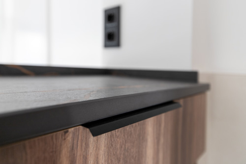 detalle de los tiradores del mueble